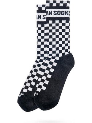 American Socks Checkerboard Mid High Çorap AS141