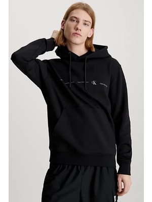 Calvin Klein Erkek  Logolu Sweatshirt