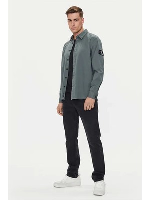 Calvin Klein Monologo Badge Relaxed Shirt