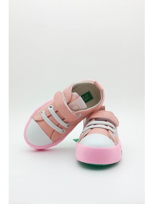 Benetton Benetton Bn-31136 Çocuk Sneaker Spor Ayakkabı-Pudra