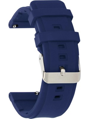 Cobra 24MM Fossil-Welder-Casio-Seiko-Omega-Armani Saat Uyumlu Silikon Saat Kordonu MSLK24