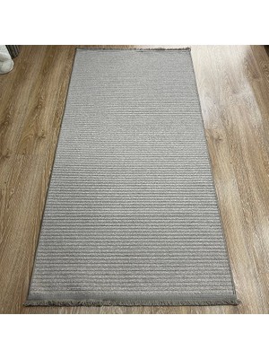 Vizon Rengi Kırçıllı Desen Halı - Konforlu & Yıkanabilir Kilim - Hoom Rugs Retro 6204