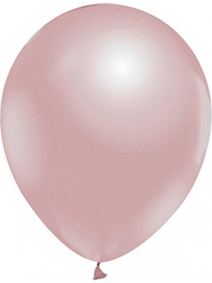 Kidspartim Metalik Gül Kurusu Balon 12 Inc