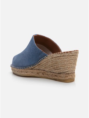 Su Espadril Suzy Indigo Mavi