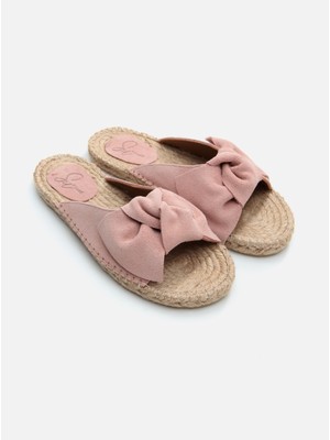 Su Espadril Fiocco Pudra Kadın Espadril Terlik