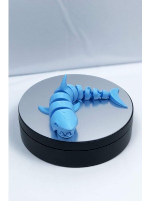 3D Hareketli Köpek Balığı Figürlü Oyuncak - Mavi