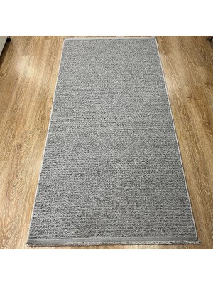 Gri & Kırçıllı Desen Halı - Modern Salon Ve Koridor Halısı - Hoom Rugs Retro 6204