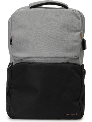 Lumberjack ml Negan  35LT02 4fx Gri Erkek Sırt Çantası