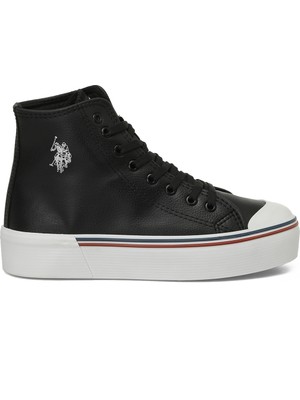 U.S. Polo Assn. Penelope Hıgh P Wt 4pr Siyah Kadın Sneaker Bot