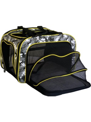 Bark & Meow Pet Genişleyebilen Bol Nefes Alan Kedi ve Köpek Çantası