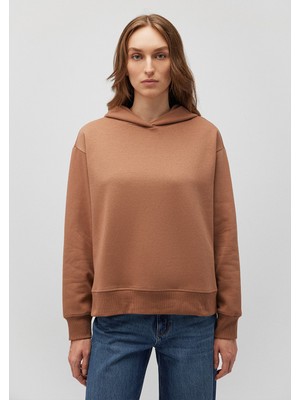 Kapüşonlu Kahverengi Sweatshirt1S10191-70374