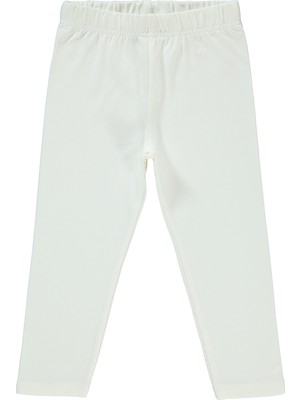 Civil Girls Kız Çocuk Tayt 2-5 Yaş Ekru