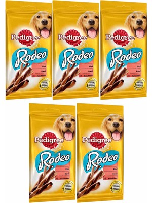 Pedigree Rodeo Sığırlı Köpek Ödülü 70 Gr 5 Adet
