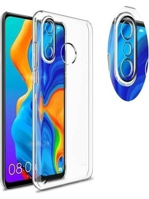 Adige Huawei P30 Lite Kılıf Kamera Korumalı Süper Silikon