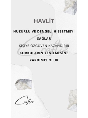 Craftiz Havlit Yıldız Çelik Zincirli Kolye