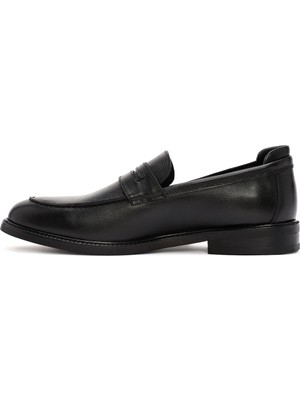 Derimod Erkek Siyah Klasik Loafer 24WFD756218