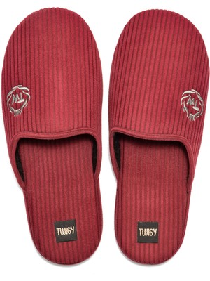 Twigy Muted Erkek Ev Terliği Bordo 41/46