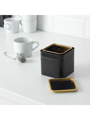 IKEA Blomnıng Kapaklı Metal Kutu 10x10x10 cm 20373206