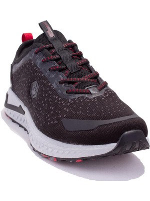 Lumberjack Ocean Siyah Kırmızı Ortopedik Günlük  Erkek Spor Ayakkabı