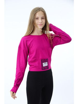 Toontoy Kız Çocuk Baskılı Sweatshirt