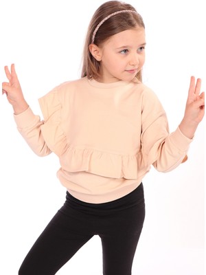 Toontoy Kız Çocuk Sweatshirt