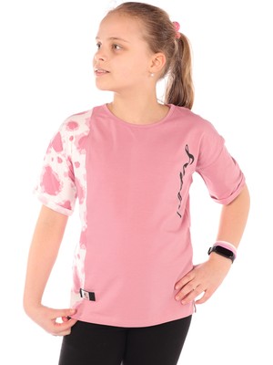 Toontoy Kız Çocuk Baskılı Tişört