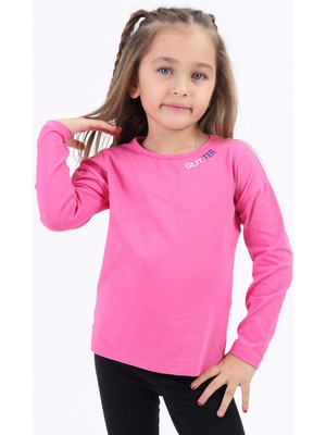 Toontoy Kız Çocuk Baskılı Tişört