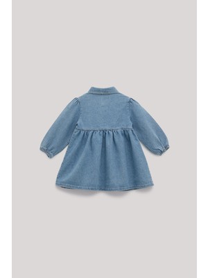 GB Baby Bg Store Kız Bebek Denim Elbise