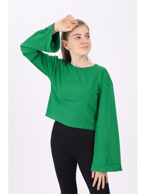 Toontoy Kız Çocuk Baskılı Tişört