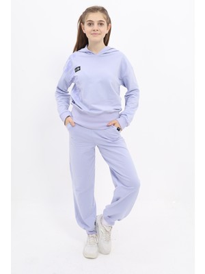 Toontoy Kız Çocuk Baskılı Eşofman Takım
