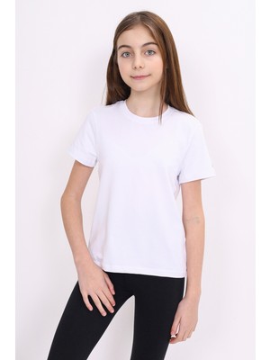 Toontoy Kız Çocuk Baskılı Tişört