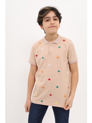 Toontoy Erkek Çocuk Nakışlı Tişört