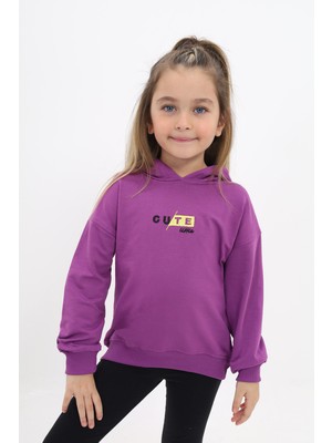 Toontoy Kız Çocuk Nakışlı Sweatshirt