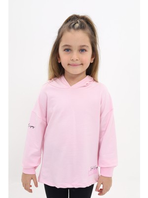 Toontoy Kız Çocuk Baskılı Sweatshirt