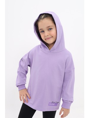 Toontoy Kız Çocuk Baskılı Sweatshirt