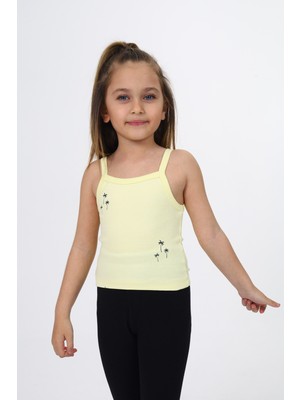 Toontoy Kız Çocuk Baskılı Atlet