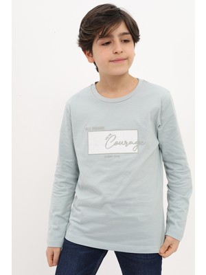 Toontoy Erkek Çocuk Nakışlı Tişört