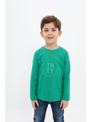 Toontoy Erkek Çocuk Baskılı Tişört
