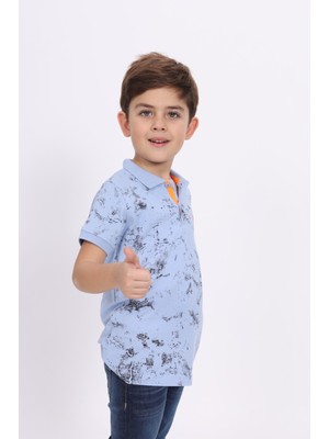 Toontoy Erkek Çocuk Desenli Tişört