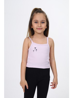 Toontoy Kız Çocuk Baskılı Atlet