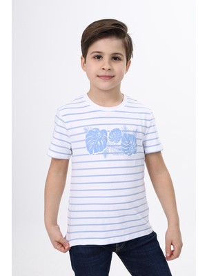 Toontoy Erkek Çocuk Çizgili Tişört