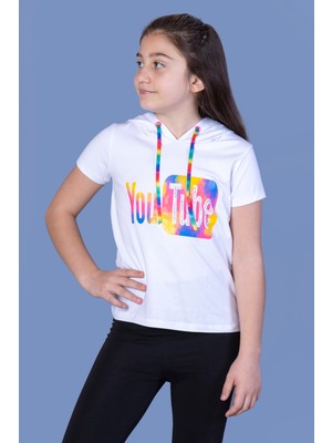 Toontoy Kız Çocuk Youtube Baskılı Tişört