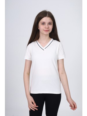 Toontoy Kız Çocuk Okul Tişört