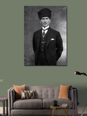 Tablomega Kanvas Tablo Mustafa Kemal Atatürk