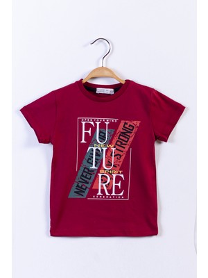 Toontoy Erkek Çocuk Baskılı Tişört