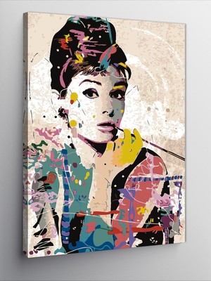 Ekart Kanvas Tablo Audrey Hepburn