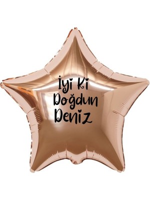 Ata Parti Dünyası İyi Ki Doğdun Yazılı 18 Inç Folyo Balon