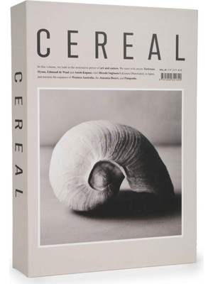 İlyuka Cereal Açılır Dekoratif Kitap Kutusu