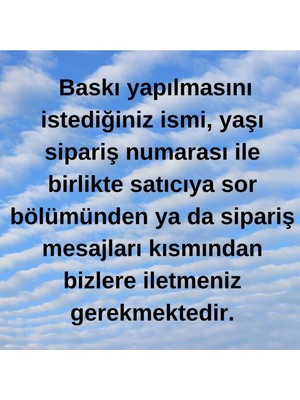 Ata Parti Dünyası 18 Inç Kişiye Özel Yazılı Folyo Balon