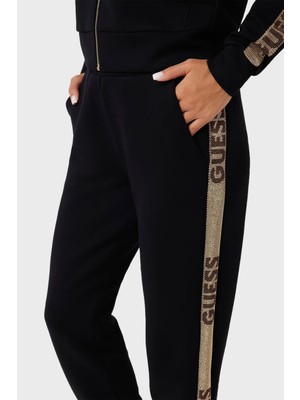 Guess Studs Regular Fit Jogger Pantolon W4YB40KBYE2 Kadın Pantolon W4YB40 Kbye2 Jblk